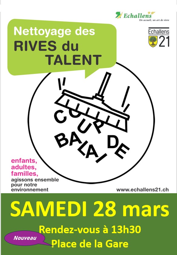 Coup de balai 28 mars 2026