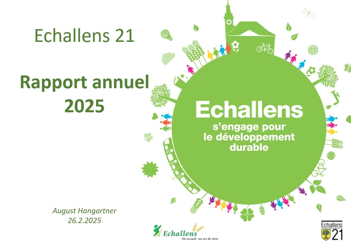 Rapport 2025 devant le Conseil Communal