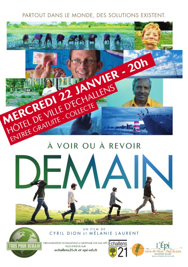 Film "Demain" de Cyril Dion et Mélanie Laurent